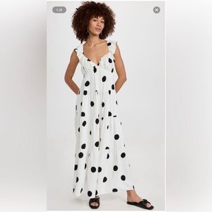 New English Factory Polka Dot Dress Size Large